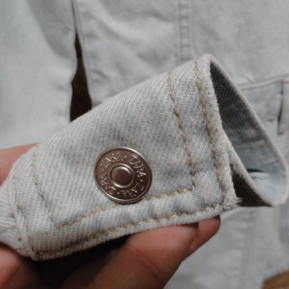 ZARA Skirt jumpsuit one piece, full snap,belt loops NWT~Cute~fashi… - Picture 8 of 8